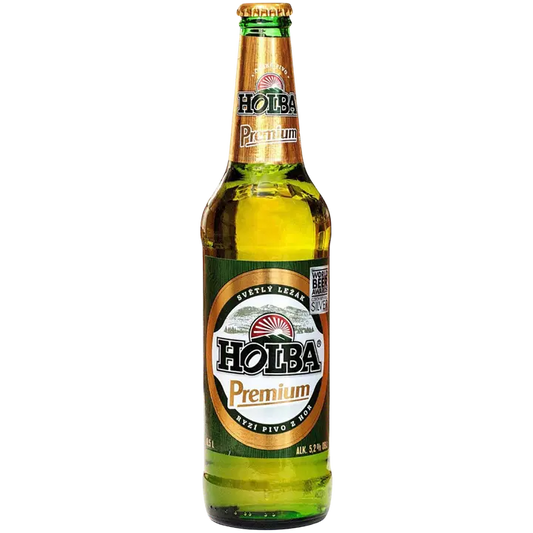 Holba Premium 5,2% 0,5l olutpullo｜Holba 优质 5.2% 0.5l 饮料瓶