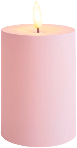 Airam led-pöytäkynttilä  Saraby 10 cm, pinkki