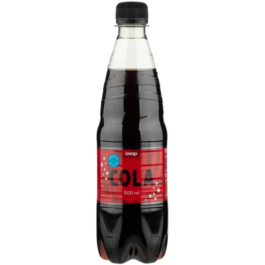 Coop Cola Sokeriton virvoitusjuoma 0,5 l kmp｜Coop 可乐无糖软饮料 0.5 升 kmp