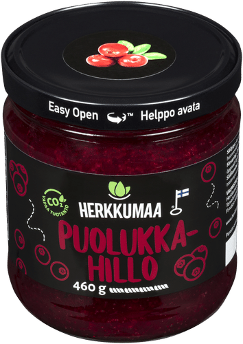 Herkkumaa 越橘果酱 460g