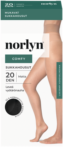Norlyn 女式连裤袜20丹尼尔舒适款，尺码36-40