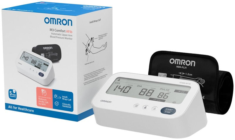 Omron 血压计 M3 Comfort Afib｜Omron verenpainemittari M3 Comfort Afib