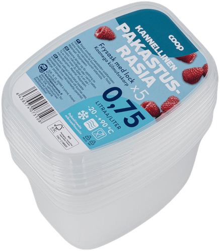 Coop 带盖冷冻盒0.75L 5kpl