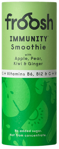 Froosh Smoothie Immunity Omena, päärynä, kiivi ja inkivääri 235 ml｜Froosh 冰沙免疫 苹果、梨、猕猴桃和生姜 235 ml