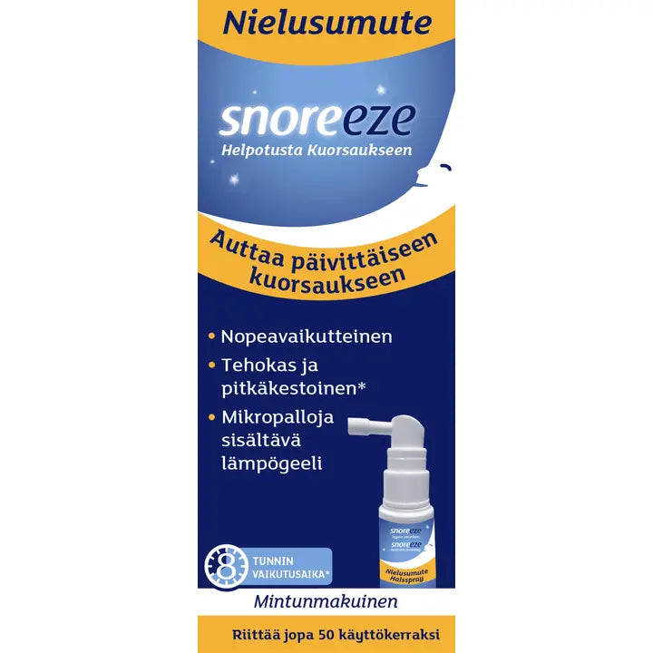 Snoreeze Throat Spray nielusumute 23,5 ml-Snoreeze 喉咙喷雾 喉咙喷雾 23,5 ml