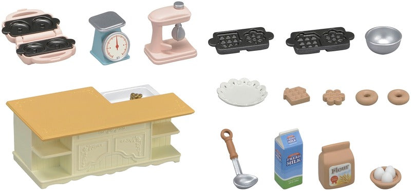 Sylvanian Families 厨房岛台｜Sylvanian Families Keittiösaareke