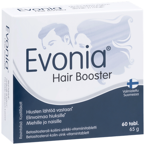 Evonia Hair Booster植物甾醇-胆碱-锌-维生素片 60 tabl