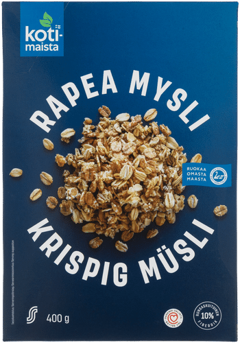 Kotimaista Rapea mysli 400 g｜Kotimaista 脆麦片 400 g