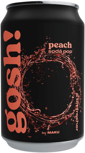 Gosh! Peach Soda Pop 0,33l tlk virvoitusjuoma