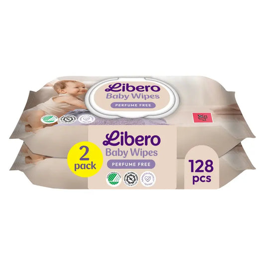LIBERO Duo 128kpl Puhdistuspyyhe｜Libero 双人128片清洁巾