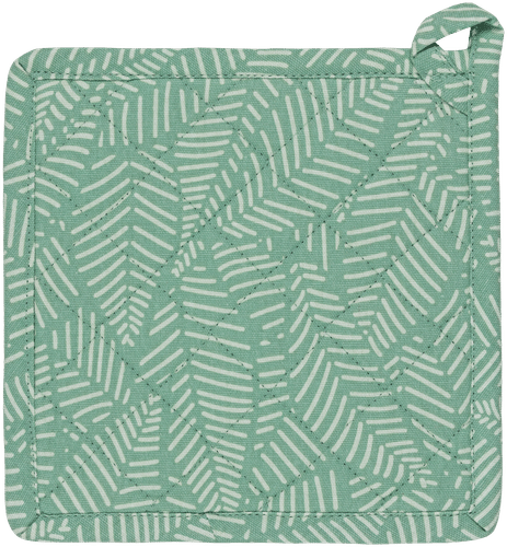House 隔热手套 Outline leaves 22x22厘米 绿色