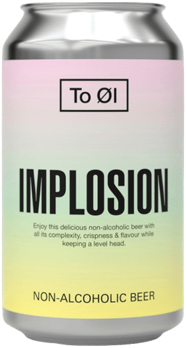 To Öl Implosion non-alcoholic beer 0,3% 0,33l alkoholiton oluttölkki