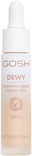 Gosh Dewy Foundation Drops 004 Fair meikkivoide 12ml