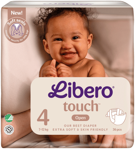 Libero Touch 粘贴式纸尿裤 4号 36片 7-12公斤