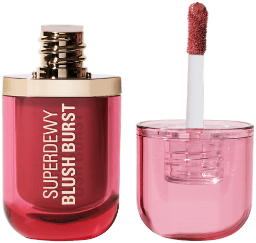 Revolution superdewy liquid serum blush burst nestemäinen poskipuna 4,2ml rose all day dusty pink