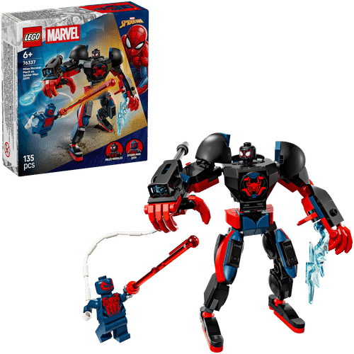 LEGO Super Heroes Marvel 乐高®超级英雄 漫威 76337 迈尔斯·莫拉莱斯机器人大战蜘蛛侠2099