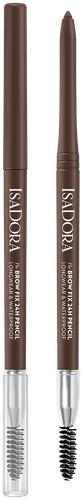 Isadora The Brow Fix 24h Pencil Longwear & Waterproof kulmakynä 03 Medium Brown 0,32 g
