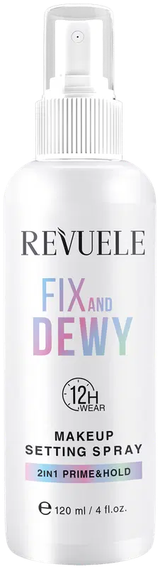 Revuele 定妆喷雾提亮 120ml｜Revuele Meikin kiinnityssuihke kirkastava 120ml