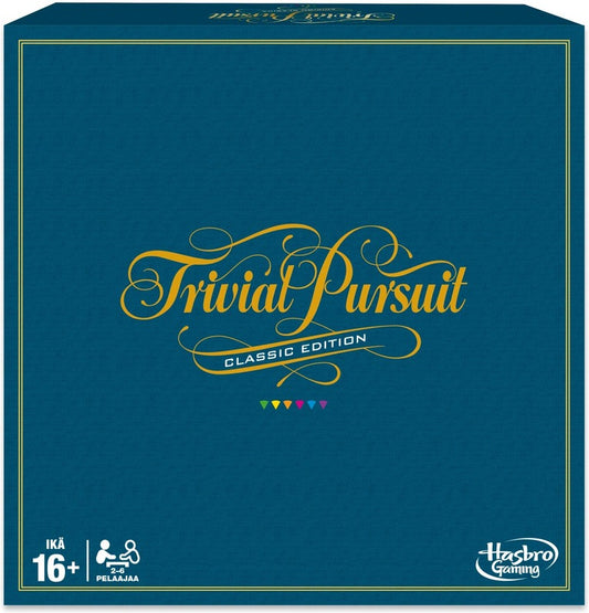 Hasbro 棋盘游戏 Trivial Pursuit 经典版｜Hasbro Gaming Trivial Pursuit Classic Edition lautapeli