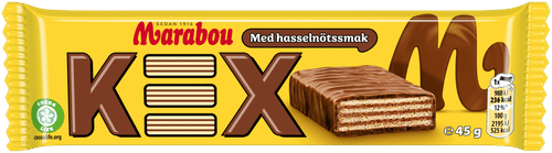 Marabou KEX 巧克力棒 45g｜Marabou KEX suklaapatukka 45g