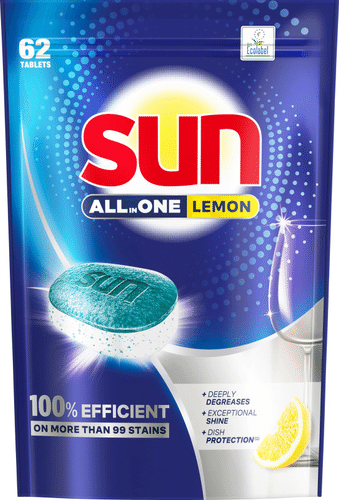 Sun 柠檬全能洗碗块环保标志 62件