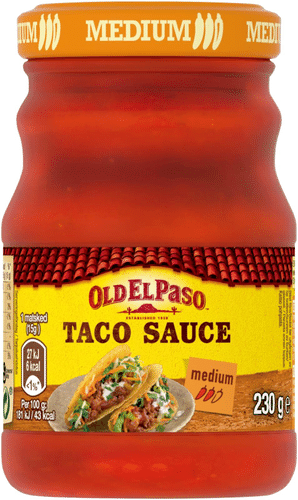 Old El Paso 230克 中辣塔可酱｜Old El Paso 230 g Medium Taco Sauce