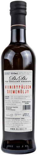 Viinirypäleensiemenöljy DeliDeli 500ml