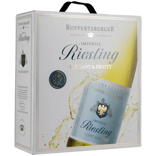 Ruppertsberger Imperial Riesling valkoviini BIB 8,0 til-% 200cl｜Ruppertsberger 帝国雷司令白葡萄饮料 BIB 8.0 vol% 200cl