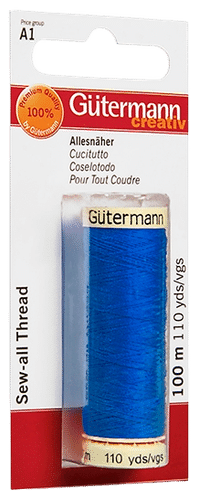 Gütermann 通用缝纫线100米涤纶，蓝色