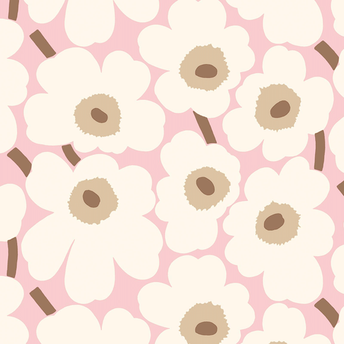 Marimekko Mini Unikko roosahiekka lautasliina 20kpl/33cm