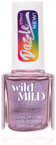 Wild&Mild Dazzle Effect指甲油 DA10 融忆 12 ml｜Wild&Mild Dazzle Effect nail polish DA10 Melting Memories 12 ml
