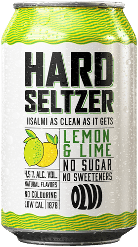OLVI Hard Seltzer 柠檬青柠 4.5% 0.33升 罐装