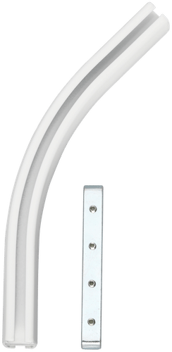 Kirsch Flexi轨道转角 135° 15 cm