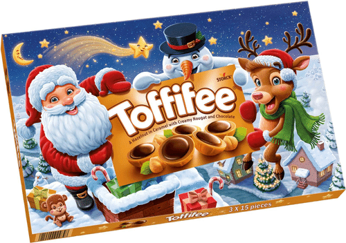 Toffifee 巧克力糖果 3 x 125g