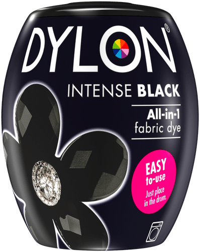 Dylon 350g Intense Black 12 tekstiiliväri