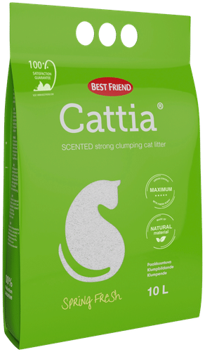 Best Friend Cattia Spring Fresh 结块型白色猫砂 10l
