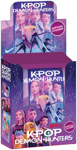 KPop Demon Hunters 贴纸 5片装