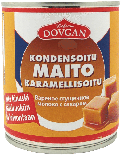 Dovgan Kondensoitu maito, karamellisoitu 397g｜Dovgan 焦糖炼乳 397g