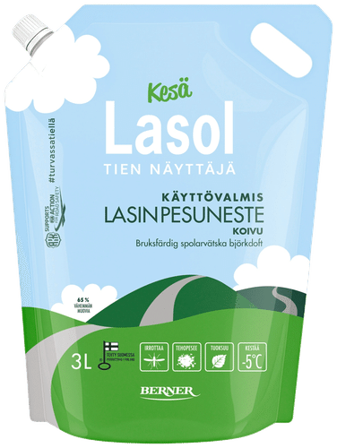 Kesä-Lasol Koivu lasinpesuneste 3 L