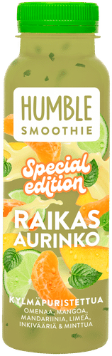Humble Raikas Smoothie 250ml Aurinko｜Humble 新鲜冰沙 250ml 阳光