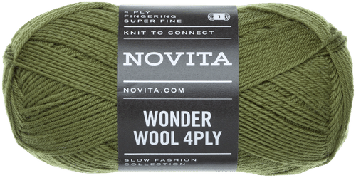 Novita Wonder Wool 4股毛线 50克 苔藓 306