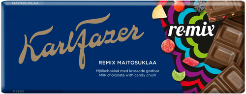 Karl Fazer Re-Mix巧克力板 180 g