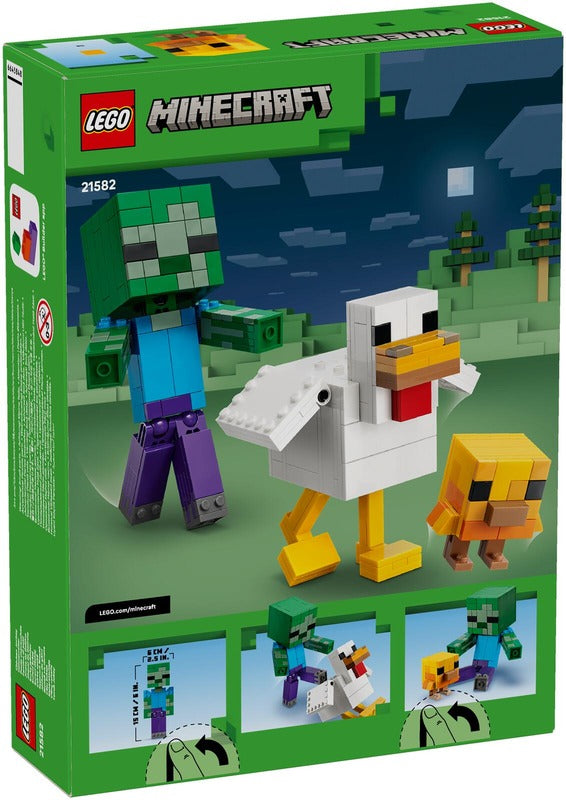 LEGO 鸡骑士｜LEGO® Minecraft 21582 Kanajockey