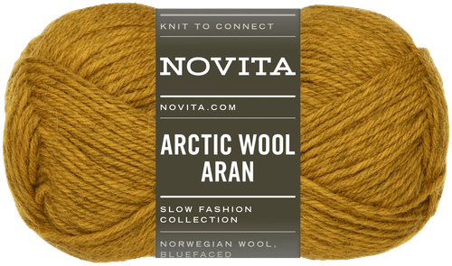 Novita Arctic Wool Aran纱线100克红腹灰雀261
