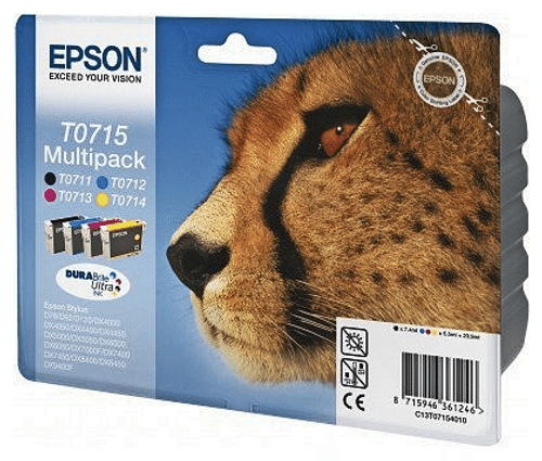 Epson 墨盒多色套装T0715