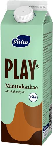 Valio Play® minttukaakaojuoma 1 l laktoositon｜Valio Play® 薄荷可可饮料 1 升 无乳糖
