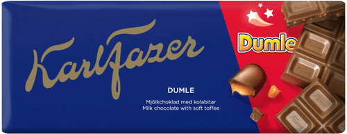 Karl Fazer Dumle巧克力排块 180g｜Karl Fazer Dumle suklaalevy 180g