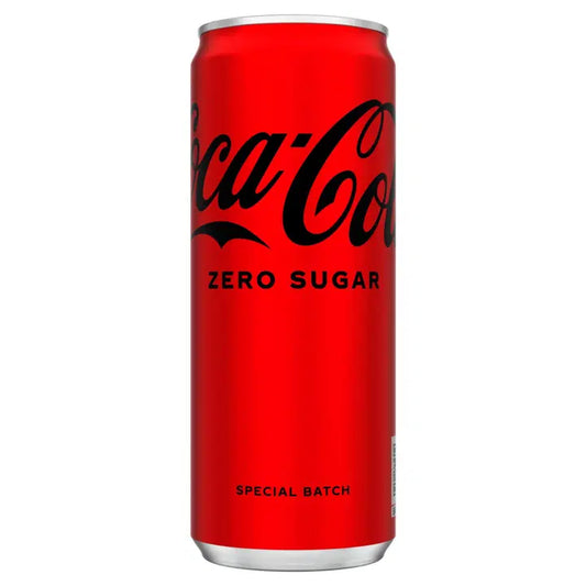 Coca-Cola Zero Sugar virvoitusjuoma tölkki 0,33 L｜Coca-Cola 零糖软饮料罐 0,33 L
