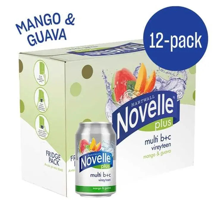 12 x Hartwall Novelle Plus Multi B+C 0,33 l｜Hartwall Novelle Plus 12 x Hartwall Novelle Plus 多 B+C 0,33 l