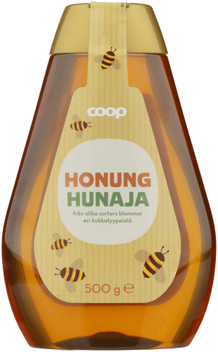 Coop juokseva hunaja 500 g｜Coop 液态蜂蜜 500g